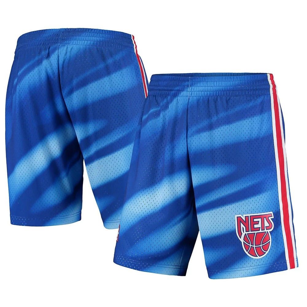 Mitchell & Ness Hardwood Classics Swingman NBA Nets 90 Blue Basketball Shorts M